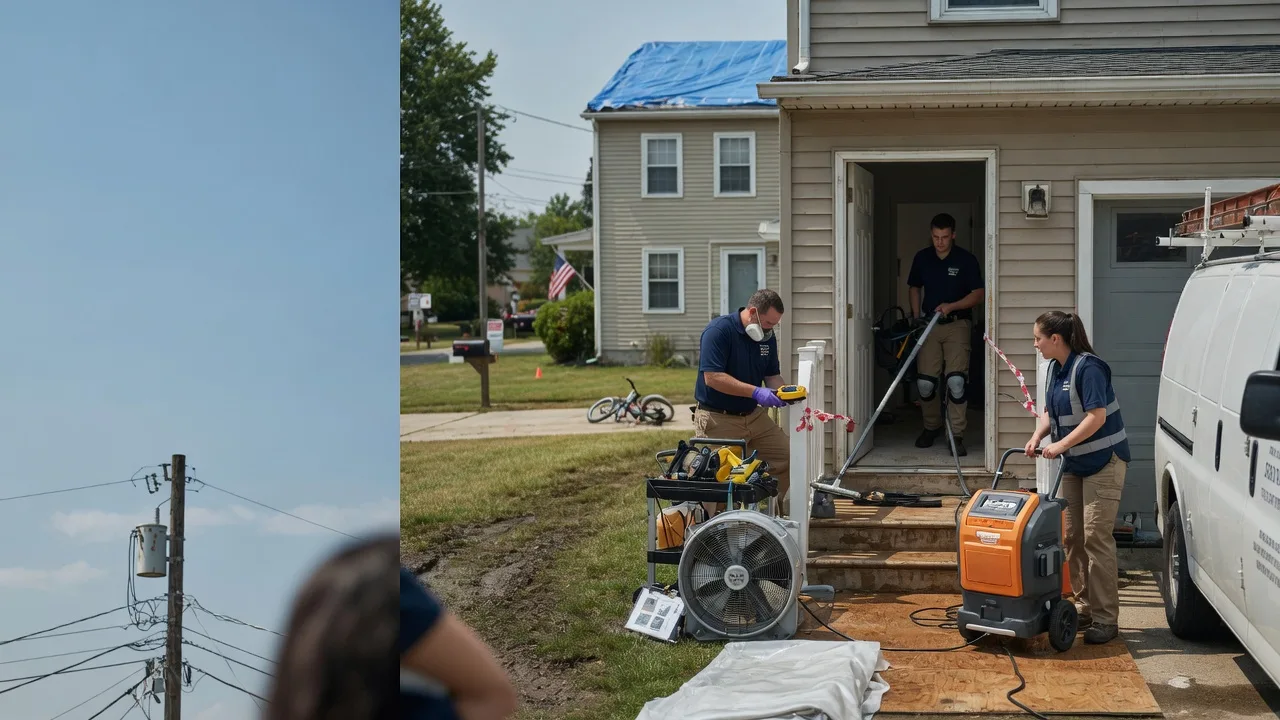 Water Damage Repair in Gallagher, WV near me